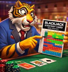 Blackjack strategy charts for perfect play